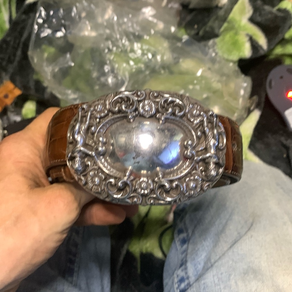 Brighton belt with a buckle